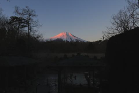 2018/12/30の富士山